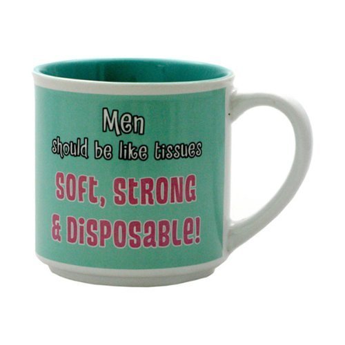 Men Should Be Like Tissues... Humorous Novelty Mug {DC}