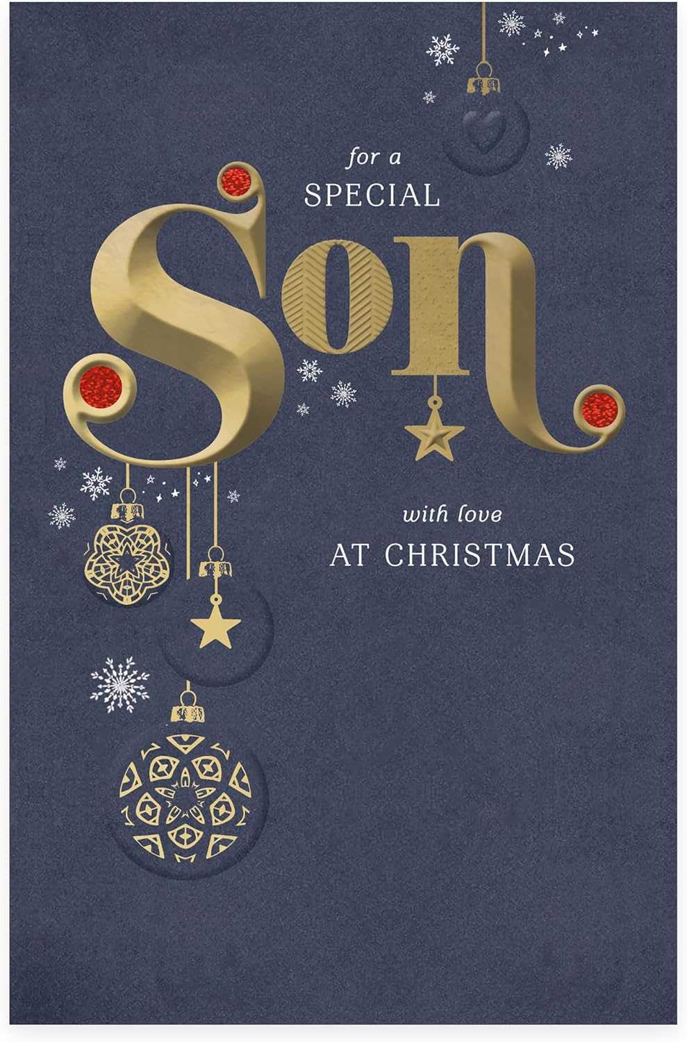 Festive Seasonal Design Son Christmas Card