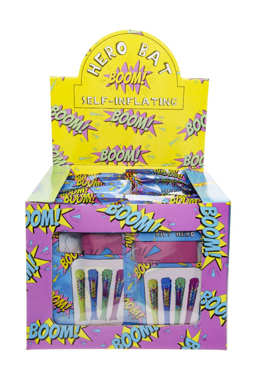 Pack of 48 Hero Self-Inflating Bats