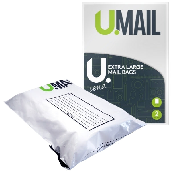 Pack of 2 Extra Large 50x65cm Mail Bags
