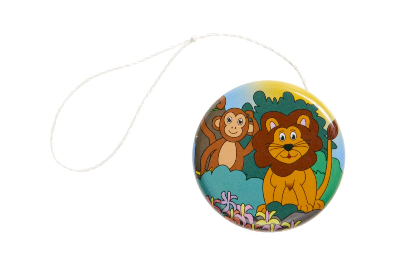 Single Metal Yo-Yo Wild Animals Theme Return Top