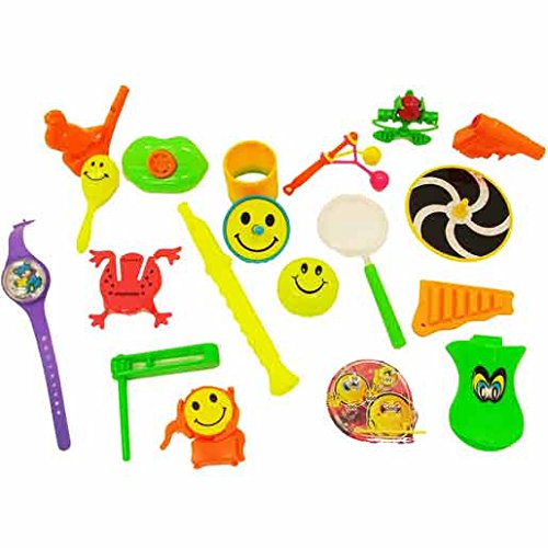 Pack of 100 Fun Toys for Girls and Boys Party Bag Items