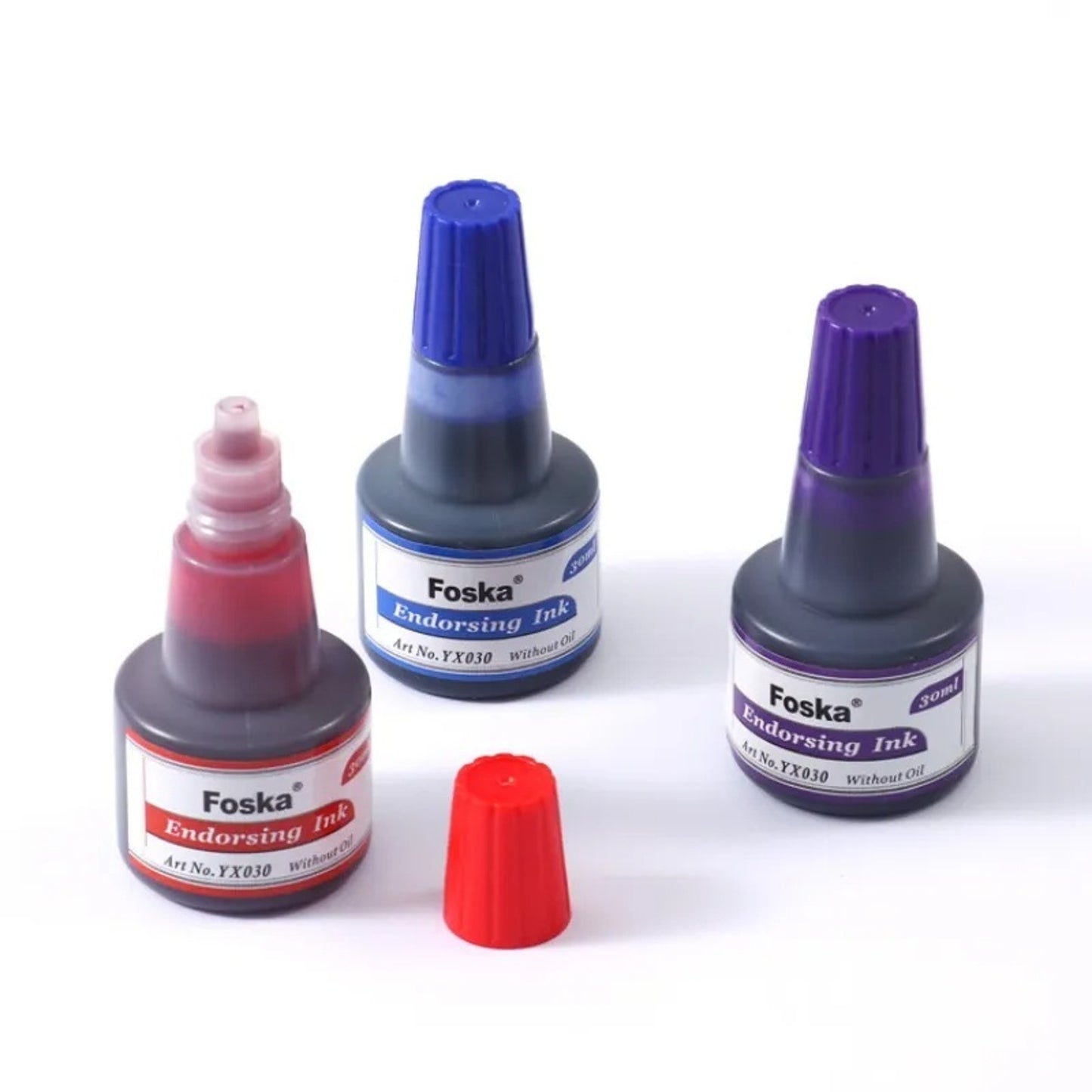 30ml Red Endorsing Ink