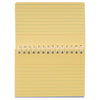 Pack of 50 5"x3" Spiral Ruled Coloured Index Cards by Concept