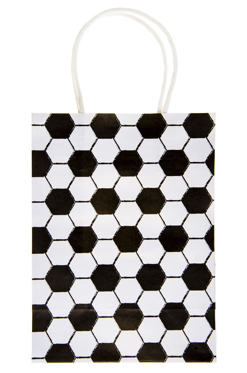 Pack of 12 Football Paper Gift Bags