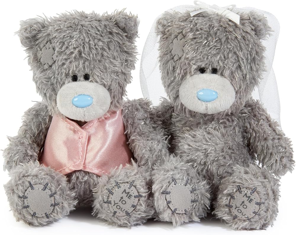 Me to You Bride and Groom Bears In Gift Box Signature Collection