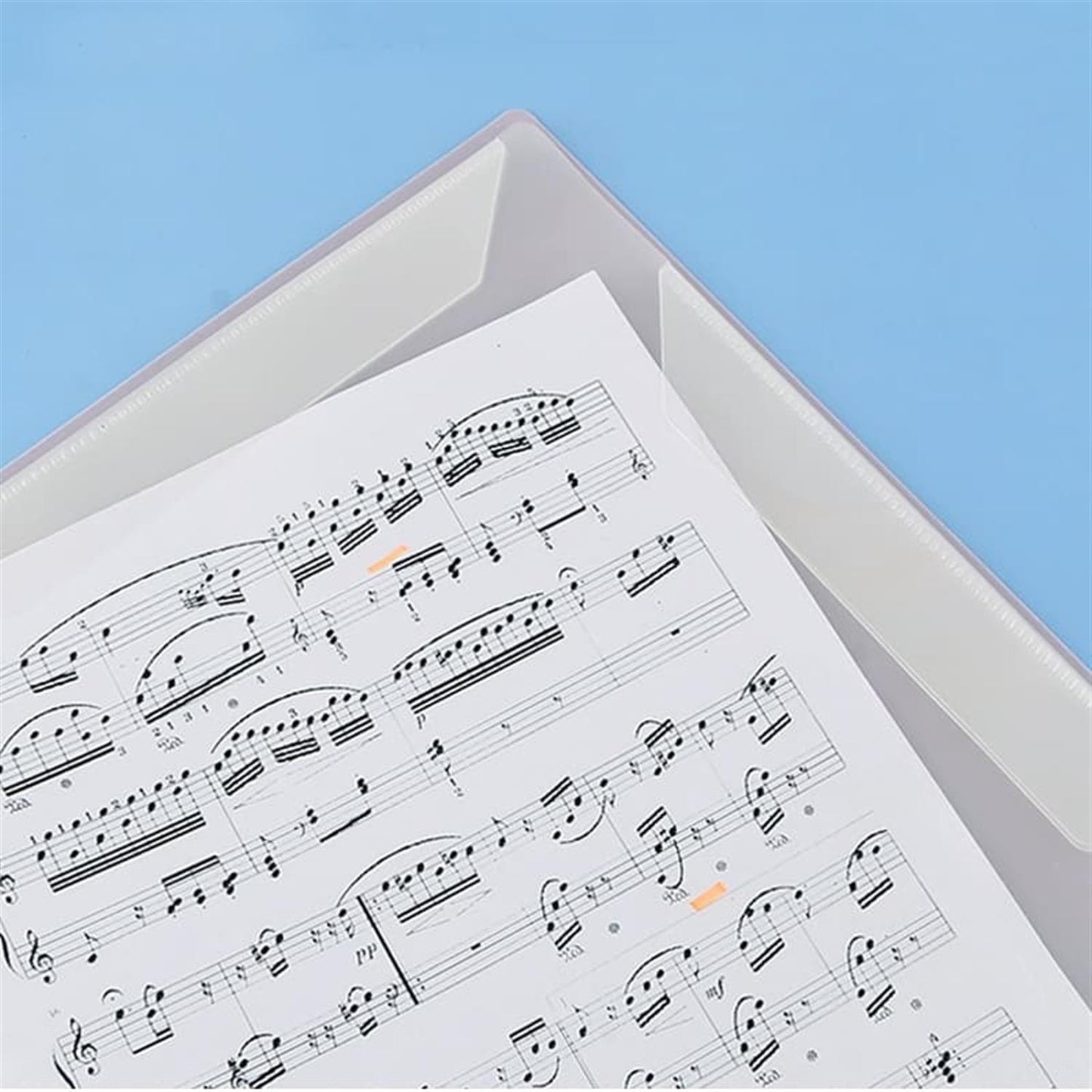Single A4 30 Sheets PP Music Design Folders