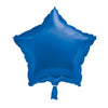 18" Royal Blue Solid Star Foil Balloon