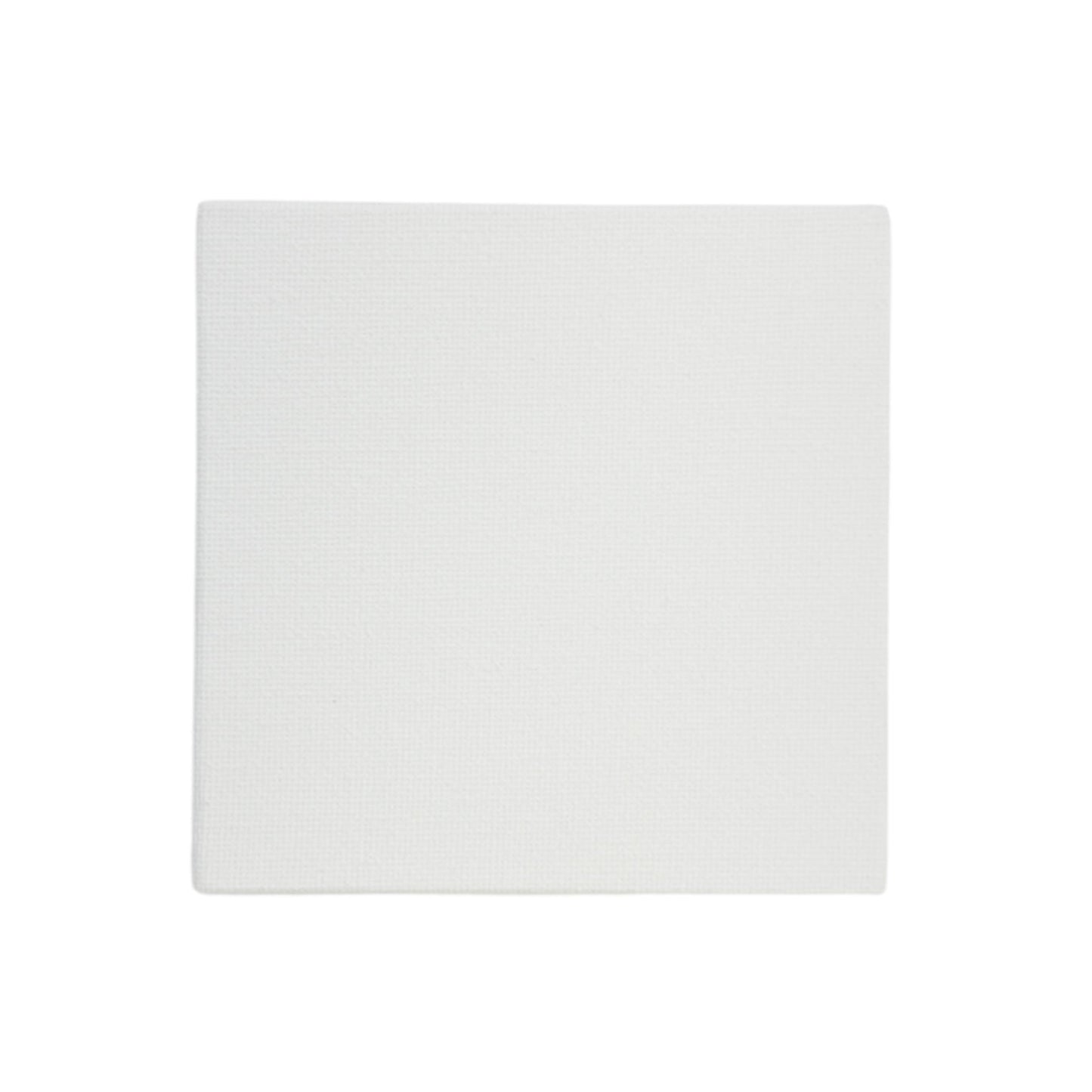 15x15cm Blank White Flat Stretched Board Art Canvas By Janrax