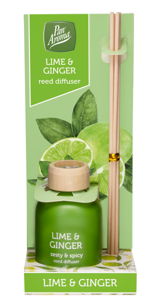 Pan Aroma Lime & Ginger Reed Diffuser 50ml