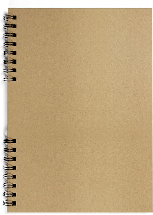 A4 40 Pages Twin Wire Kraft Sketch Book