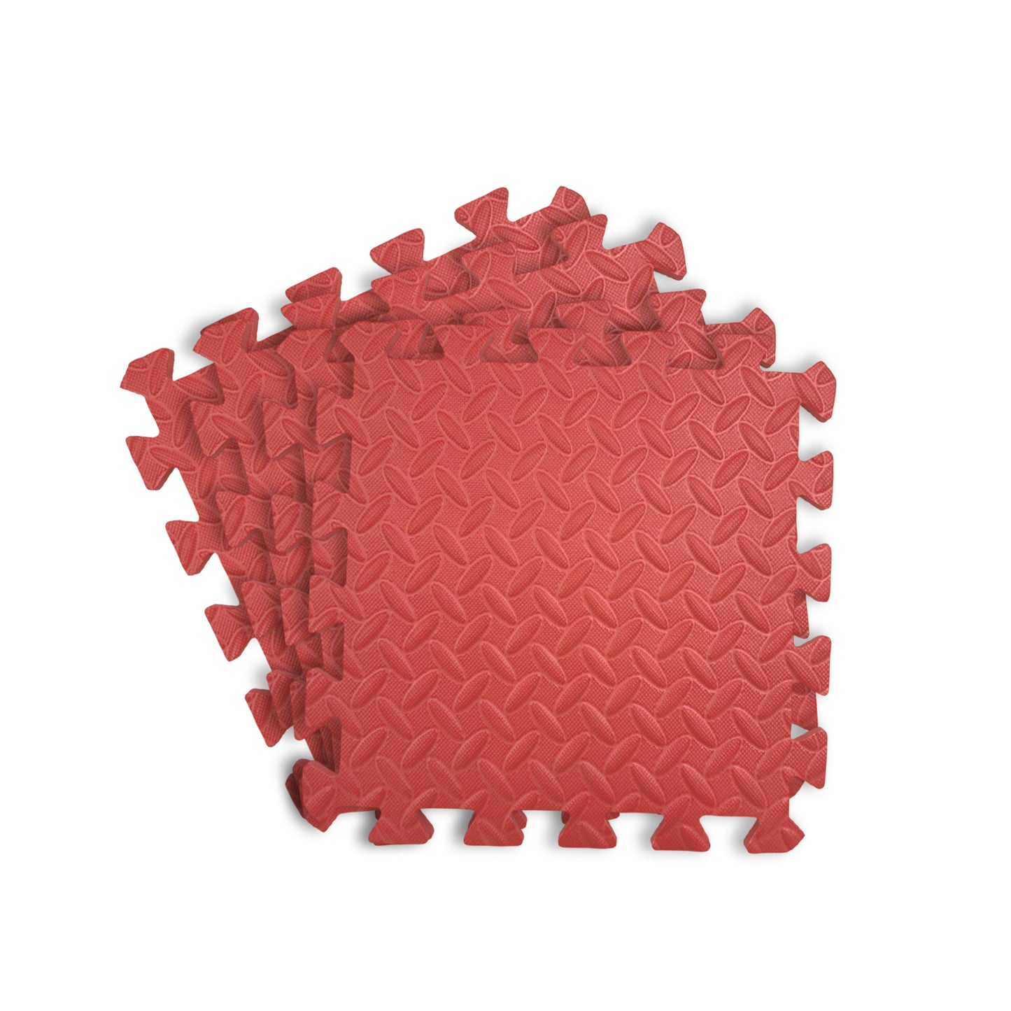 Pack of 20 30x30cm Red Coloured 1cm Thick EVA Foam Mats