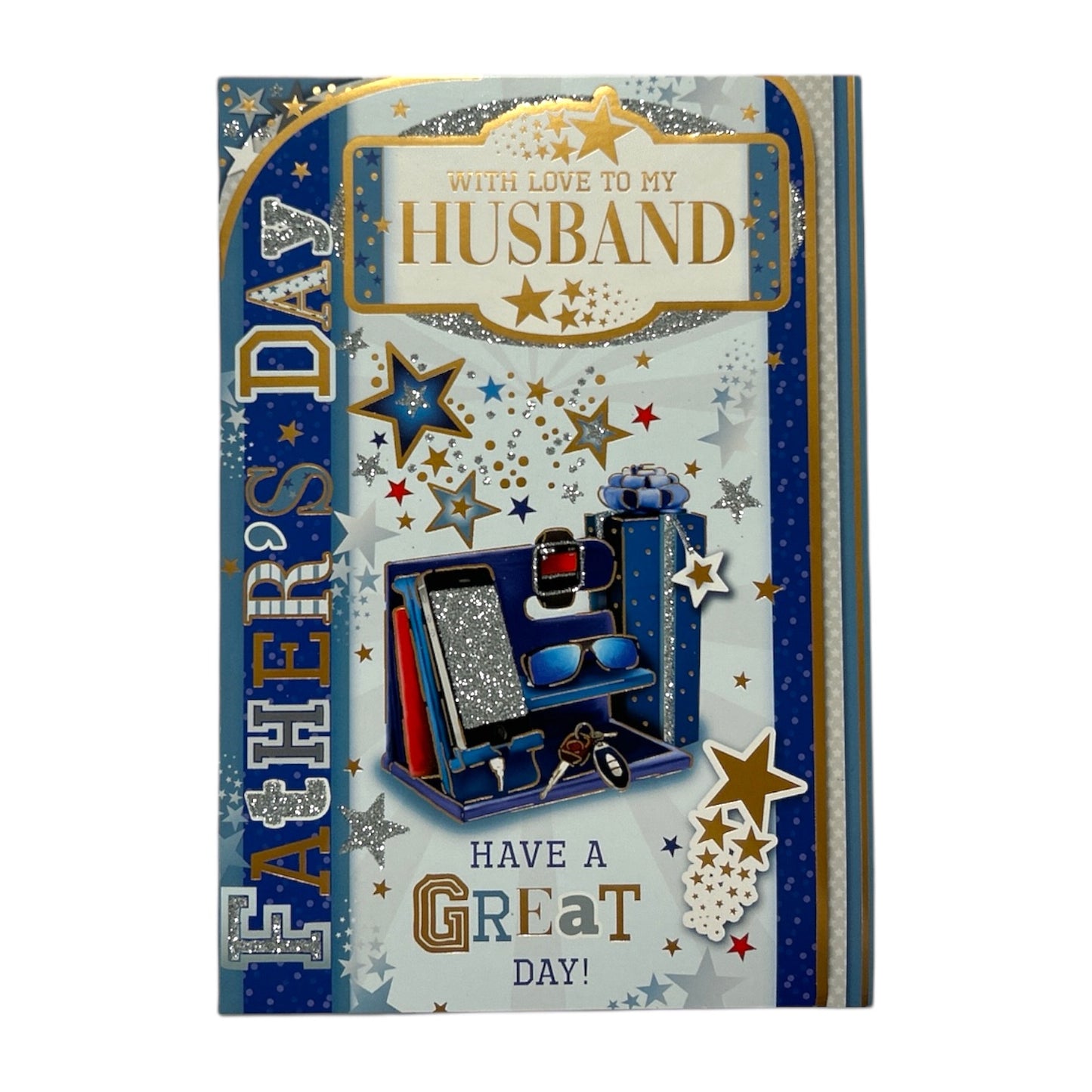 To My Husband Men's Accessories Design Father's Day Card