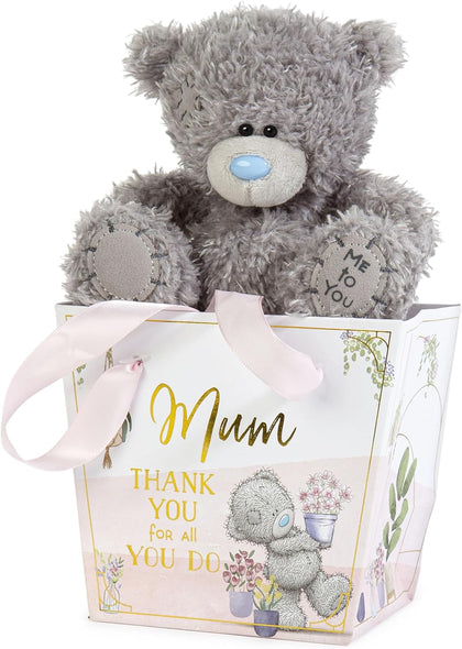 Me to You 'Thank You Mum' Plush Bear in a Bag 13cm High