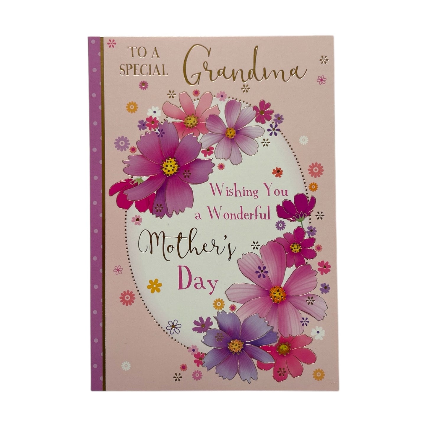 To A Special Grandma Pastel Flowers Design Mother's Day Card