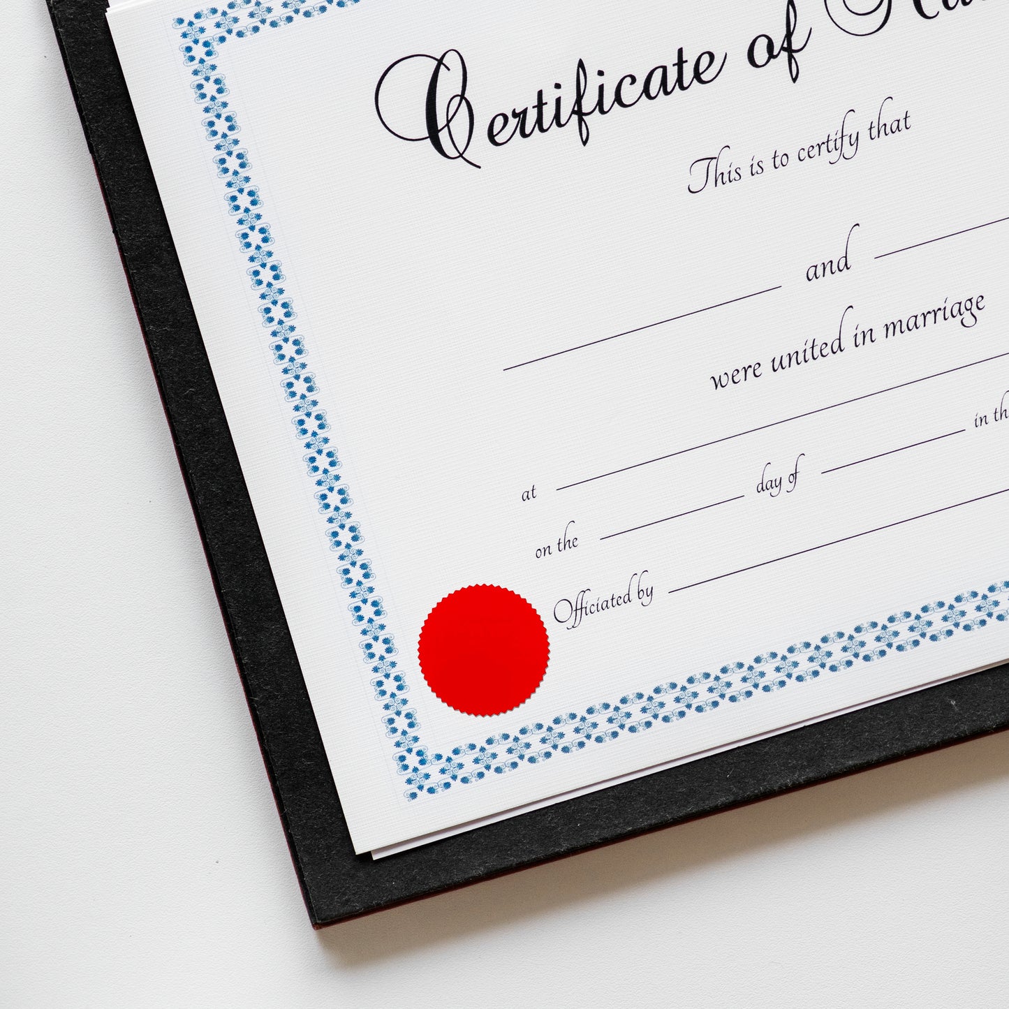 Pack of 72 Gold Foil Company Seals Labels 50mm