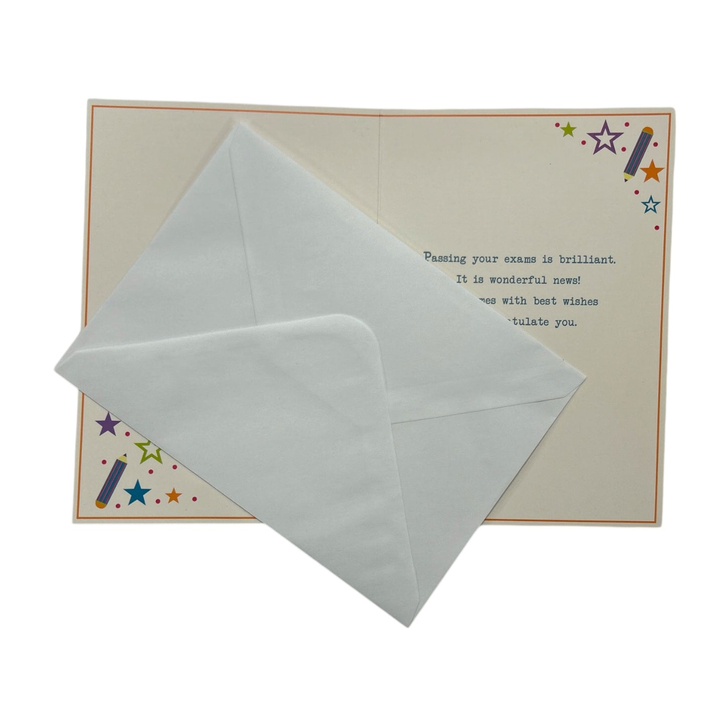 To Daughter You Passed Your Exam Stars Design Congratulations Card