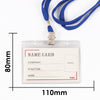 50 Sets of Name Badges with Black Lanyards