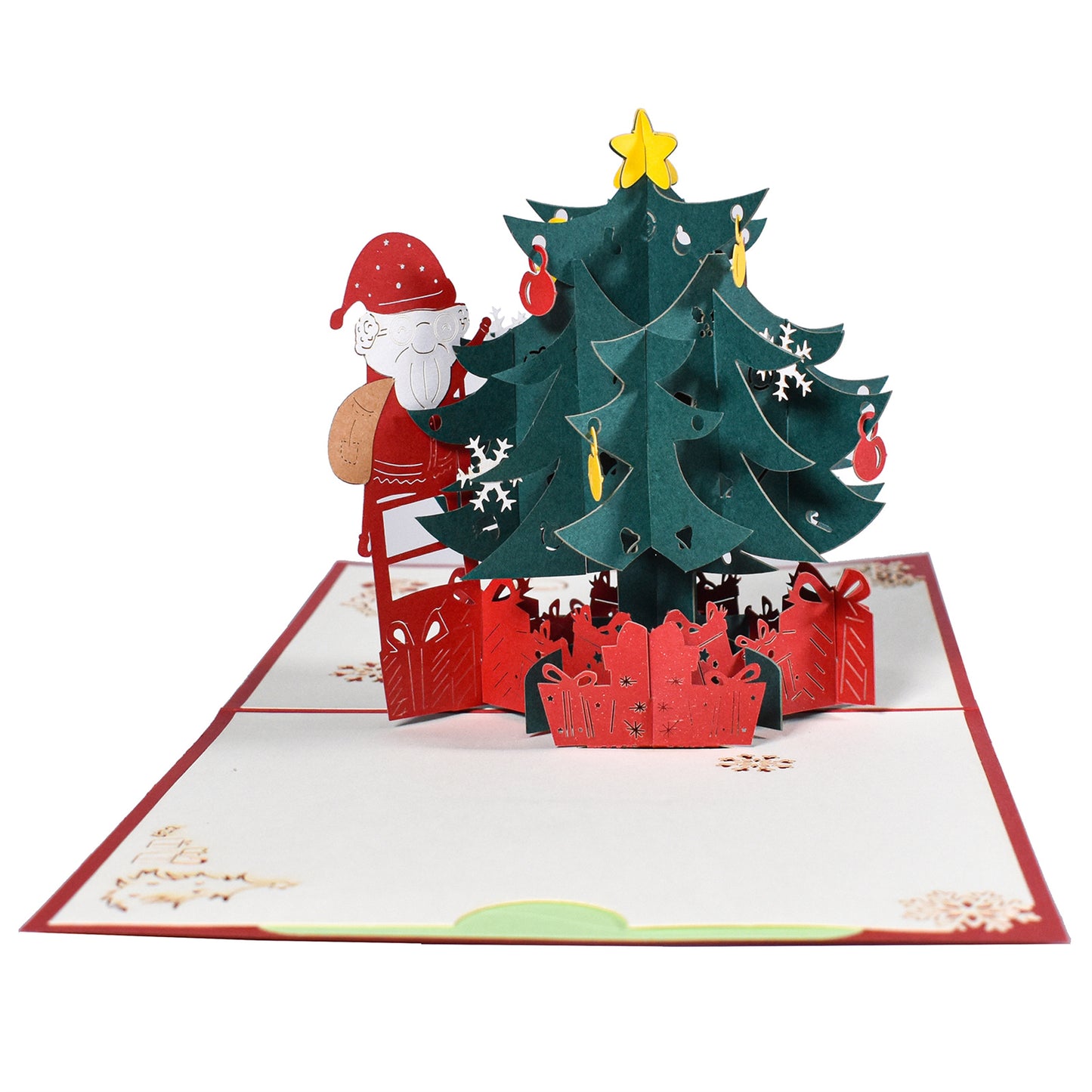 Santa’s Ornament Moment Festive 3D Pop Up Christmas Card
