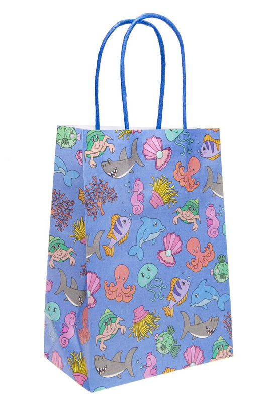 Sea Animals Paper Gift Bag