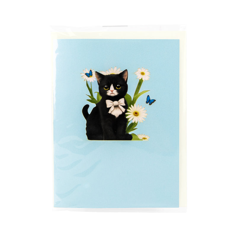 Meowgical Moments 3D Cat Pop Up Birthday Card