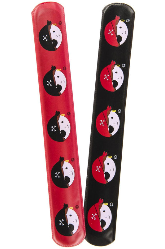 Pack of 12 Pirate Snap Bracelets