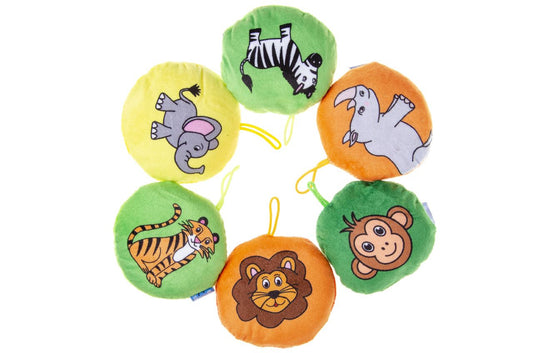 Pack of 48 Plush Wild Animal 10cm