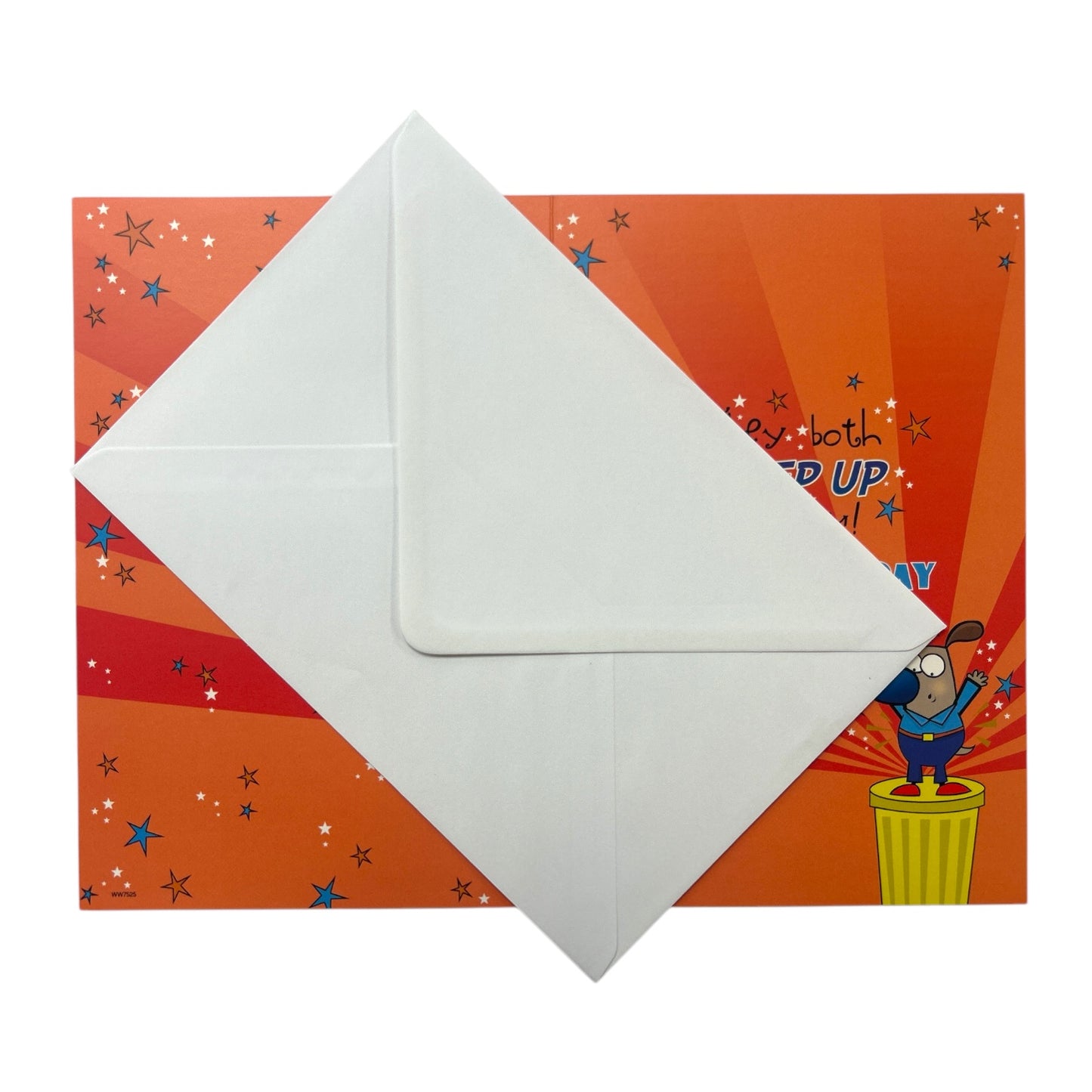 50th Male Trousers Witty Words Birthday Card