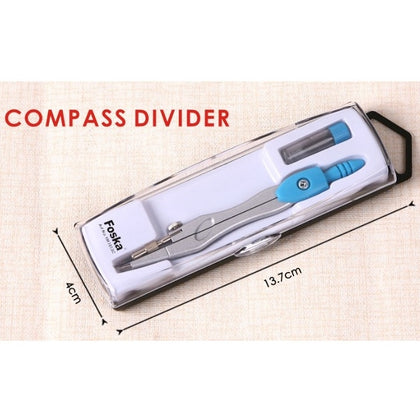 Compass Divider with Replaceable Leads