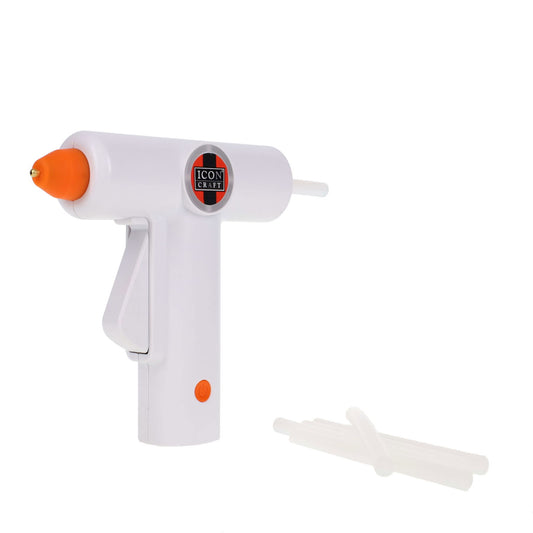 Cordless Hot Melt Glue Gun with Glue Sticks by Icon Craft