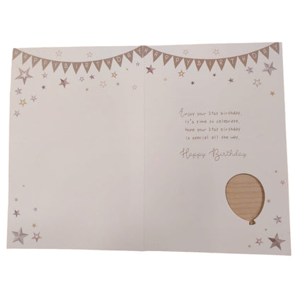 21 Today Balloon Boutique Greeting Card