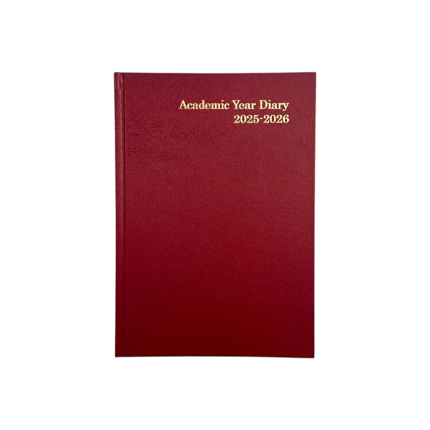 Janrax 2025-2026 A5 Week to View Burgundy Academic Diary