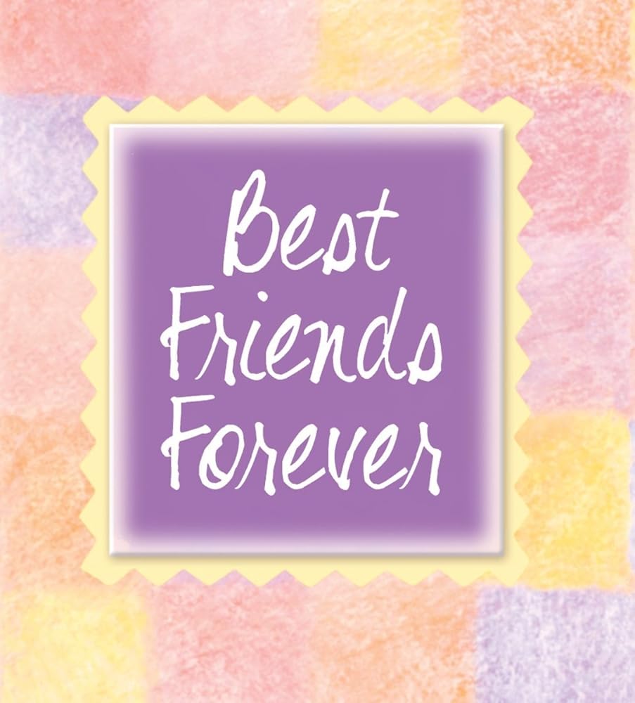 Best Friends Forever Little Keepsake Book Card