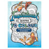 20 Pages Inspirational Quotes to Colour Book