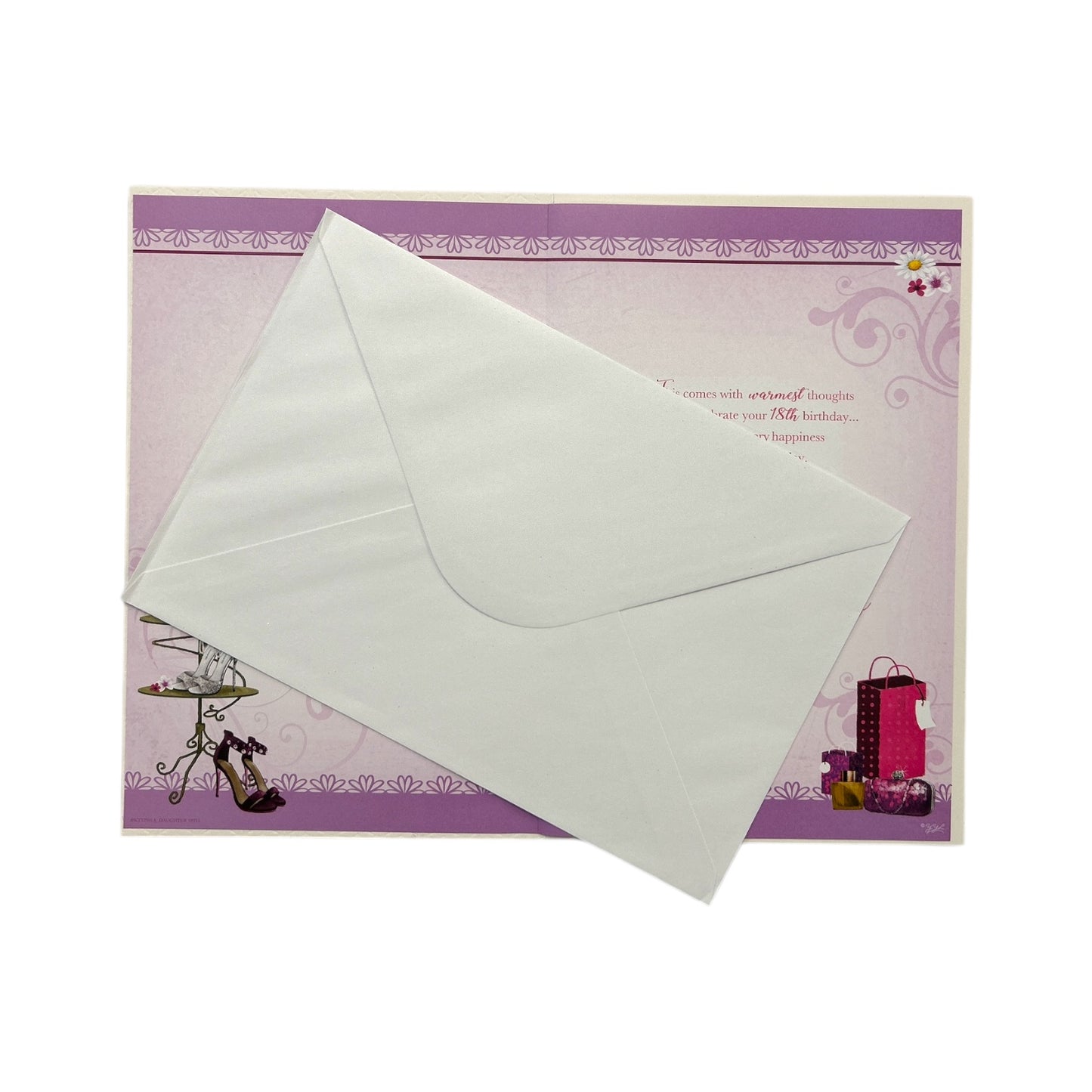 Age 18th Birthday To Special Daughter Keepsake Treasures Greeting Card