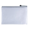 Pack of 12 A4 Grey PVC Mesh Zip Bags