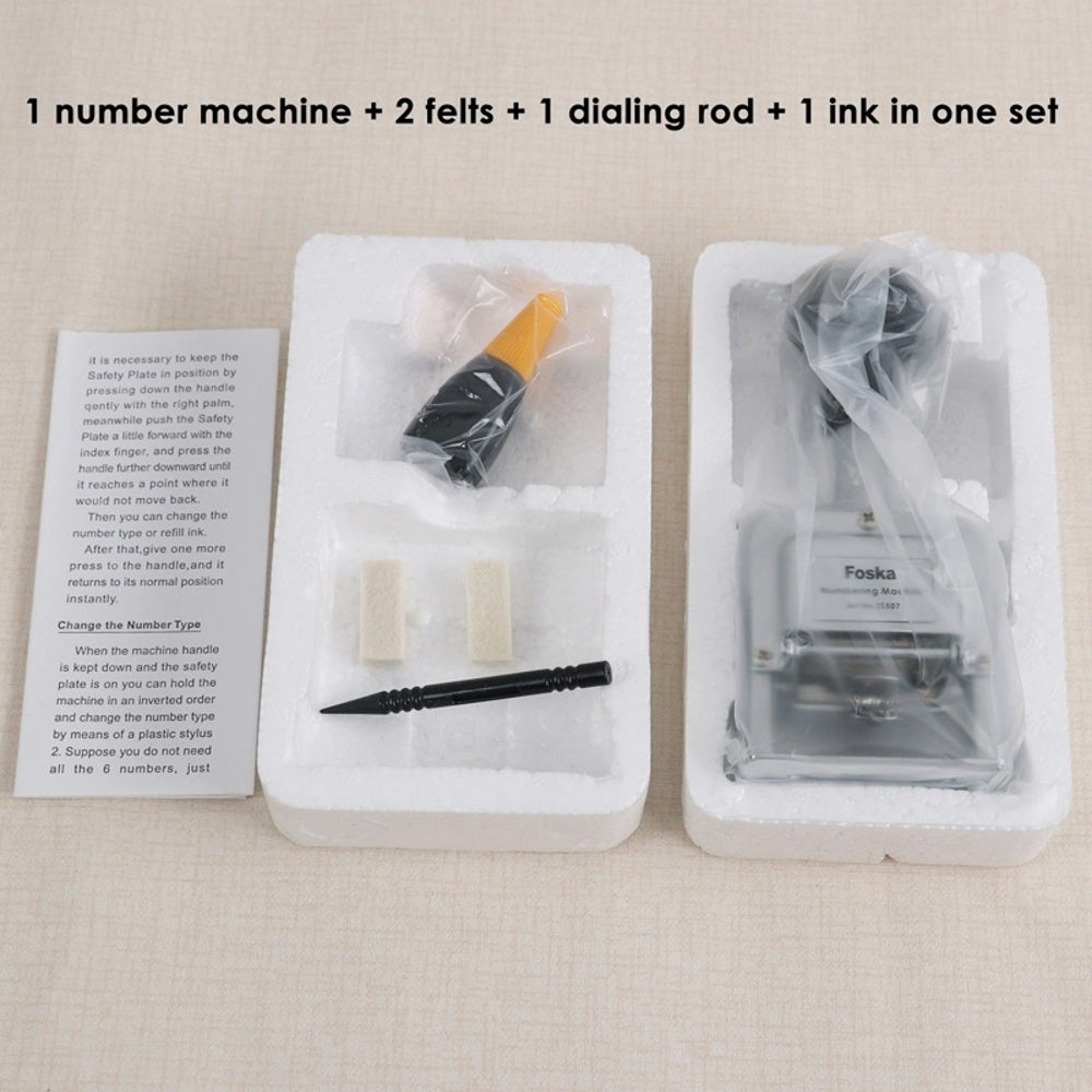 7 Digit Numbering Machine