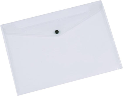 Pack of 12 A4 Polypropylene Document Clear Folders