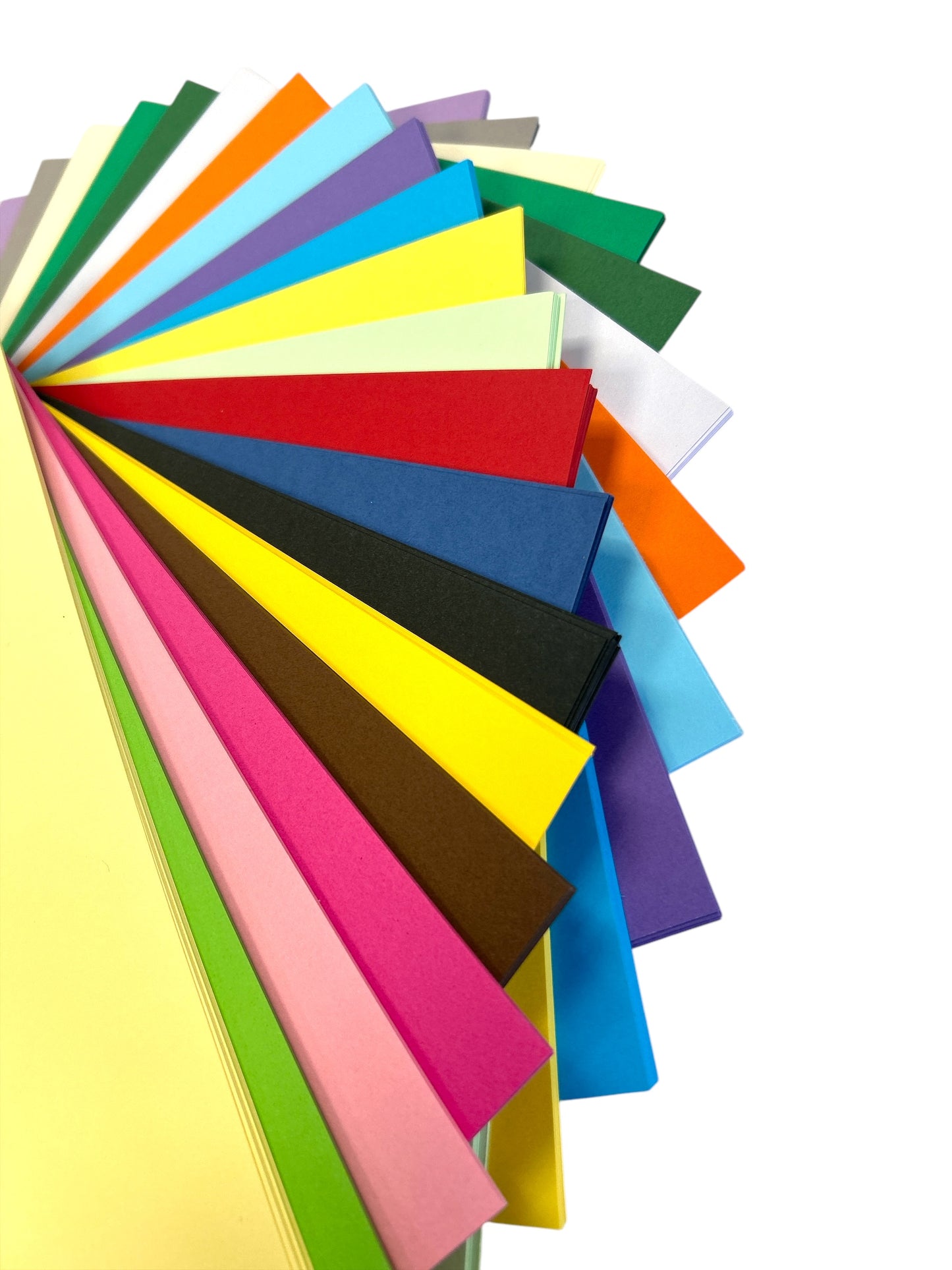 Pack of 20 Sheets A2 Black Colored Craft Papers 230gsm