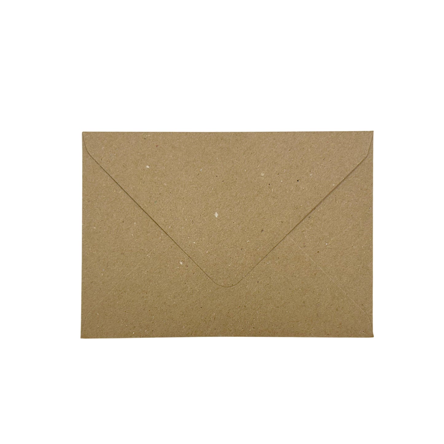 Pack of 50 Eco Kraft Recycled 110gsm 114x162mm–C6 Gummed Envelopes