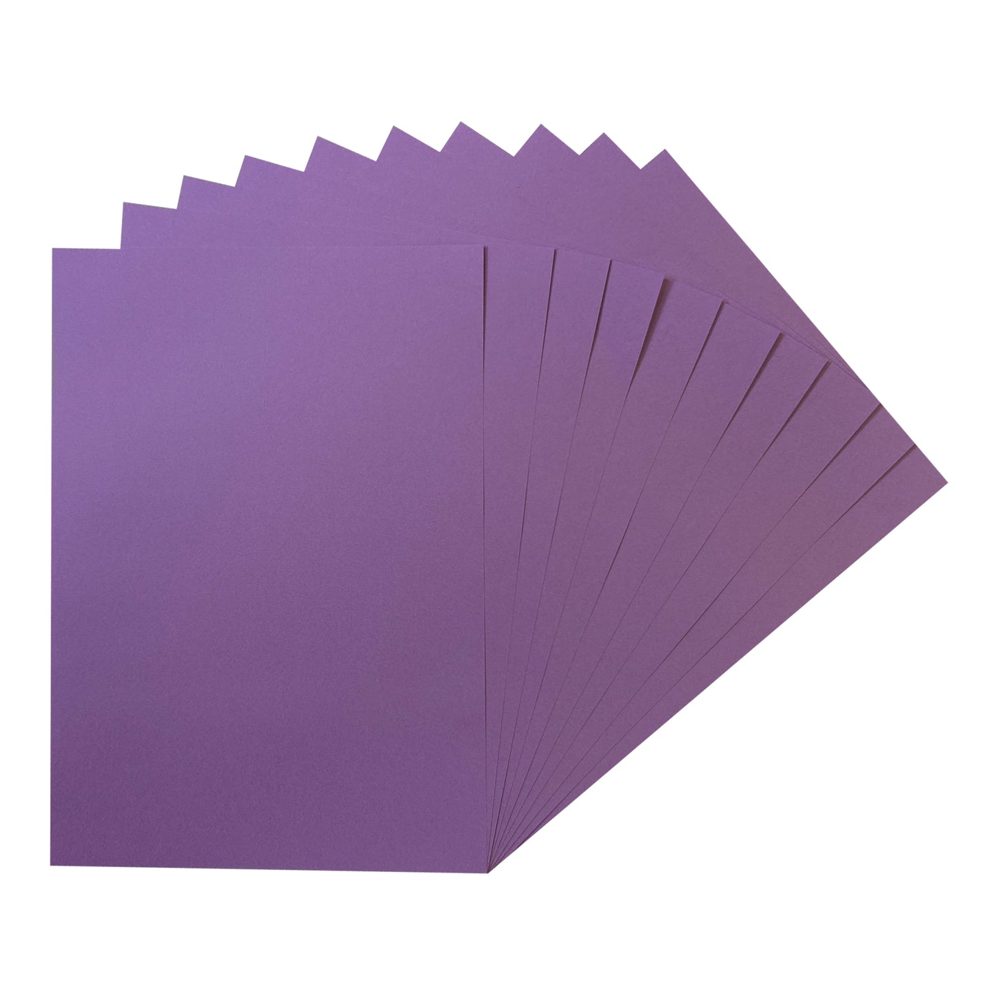 Pack of 100 A5 Light Purple Coloured Paper 75gsm Sheets