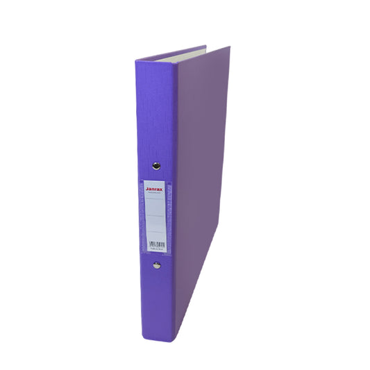 A4 Purple Paper Over Board Ring Binder by Janrax