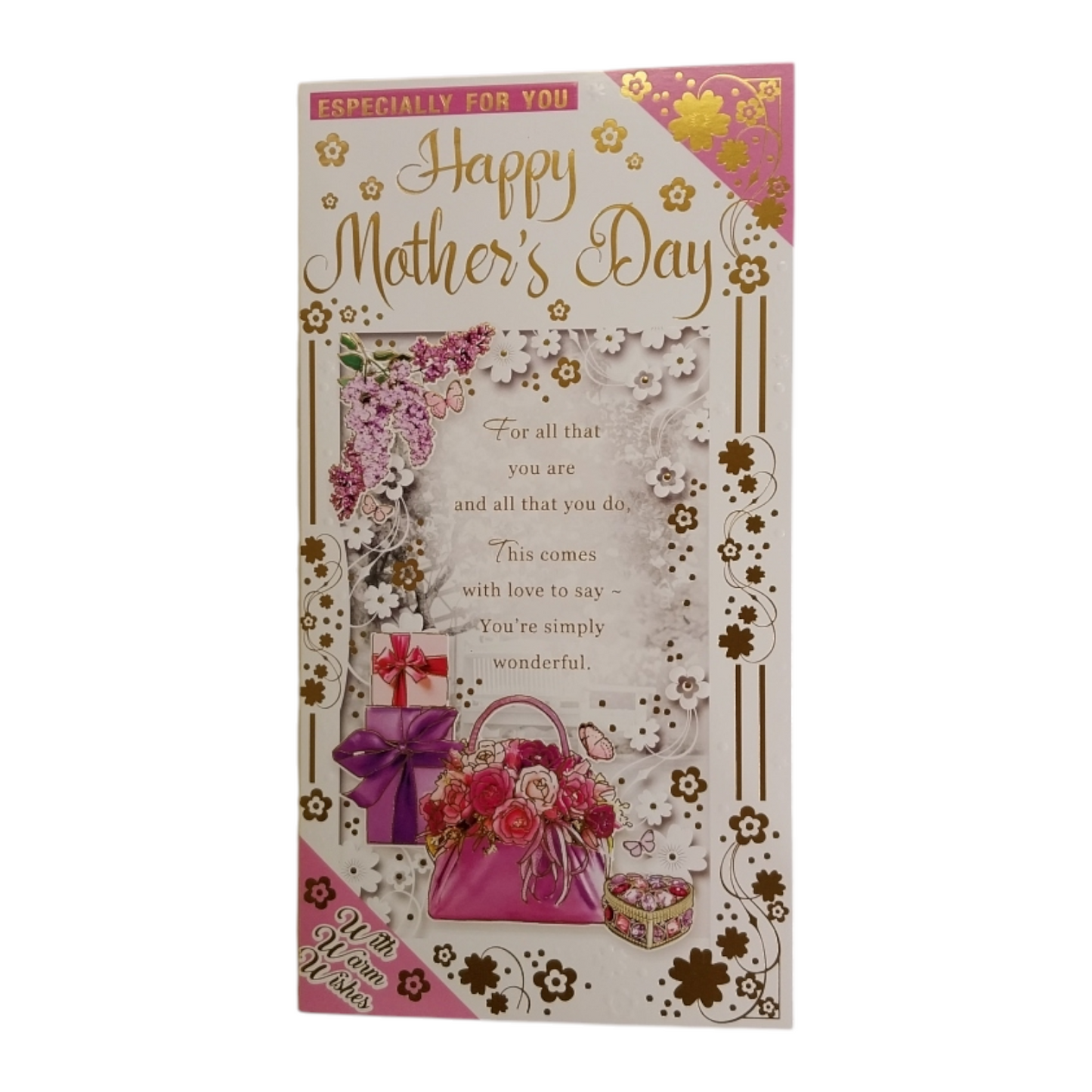 Especially For You Sentimental Verse Mother's Day Card