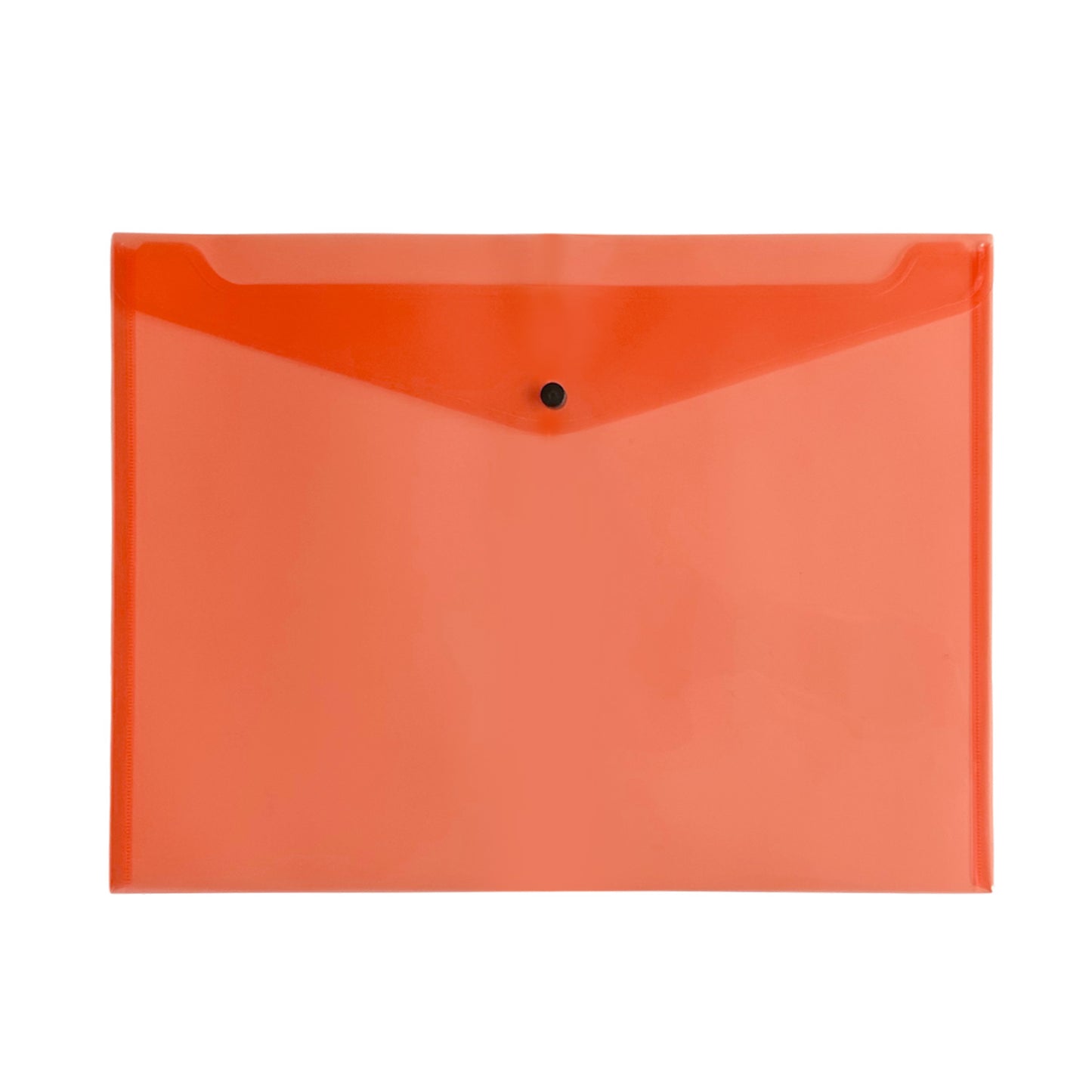 Pack of 12 Janrax A3 Red Document Wallets - Button Stud Folder