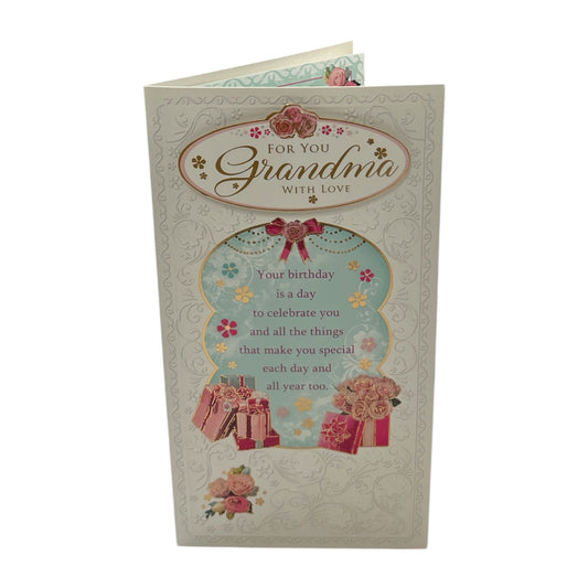 For Grandma Birthday Wishes Soft Whispers Card