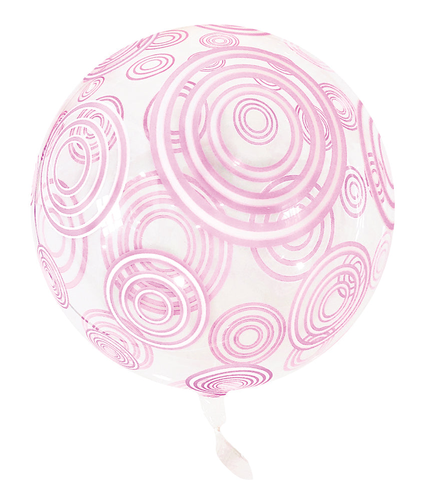 Pink Swirly 18" Vortex Balloon