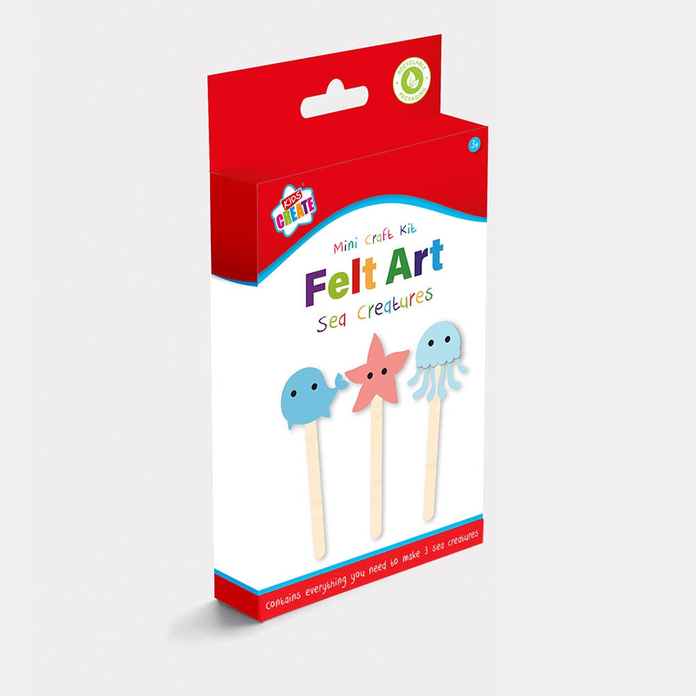 Felt Art Sea Creatures Craft Kit