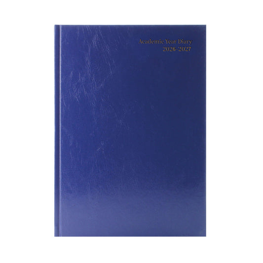 2026-2027 A5 Week To View Blue Academic Diary KF3A5ABU26