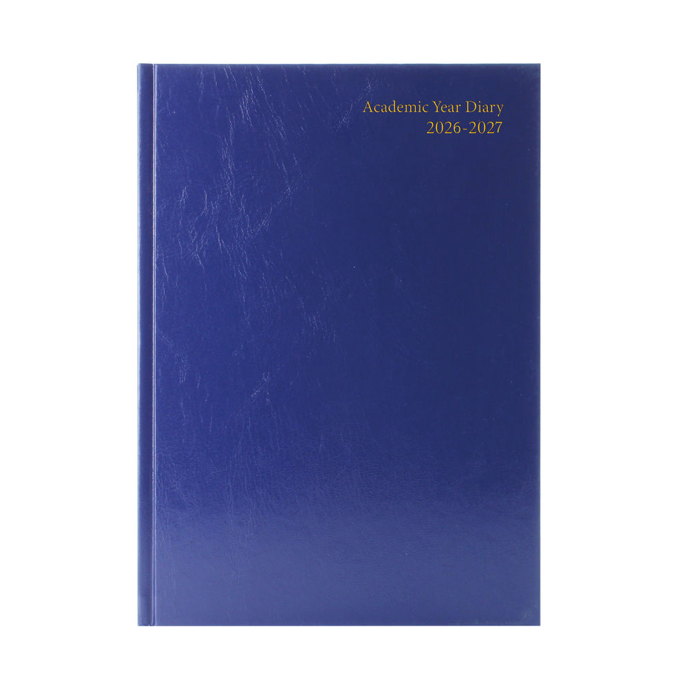 Janrax 2026-2027 A4 Week To View Blue Academic Diary
