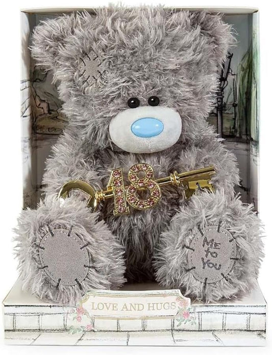 Me to You Cute Plush 18th Birthday 19cm High Presented On Premium Gift Plinth Signature Collection
